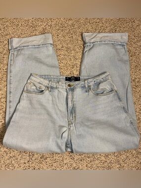 Hollister high waist cuffed jeans Sz 13R